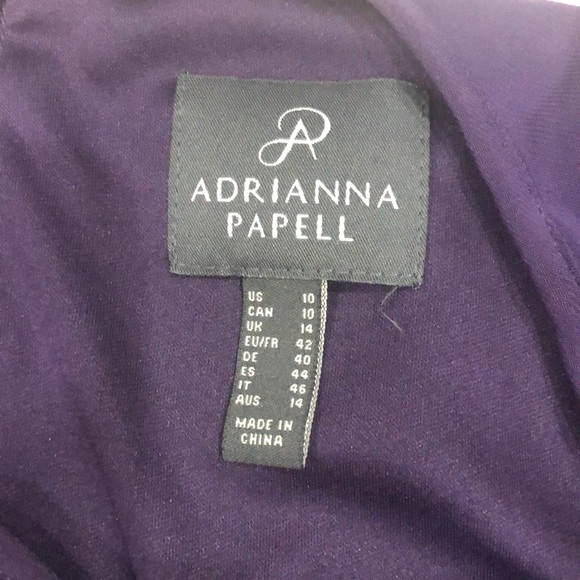 Adrianna Papell elegant long formal dress NWT size 10 - Picture 8 of 8